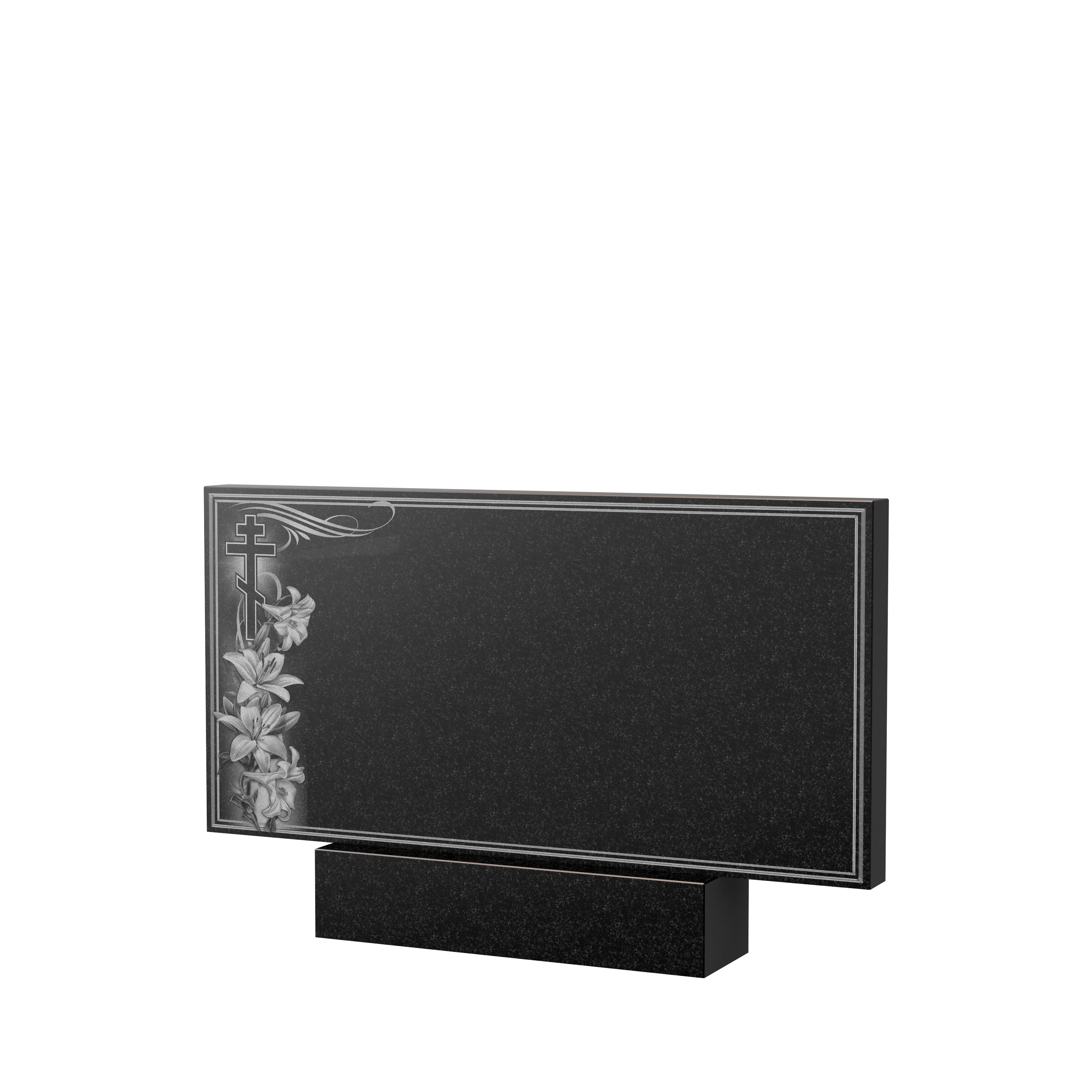 Художественное оформление памятника в Ставрополе | Художественное оформление на гранитную стелу, рисунок ГХО-003