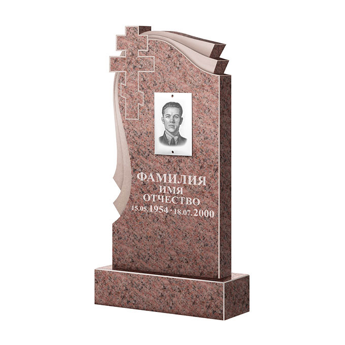 Гранитные памятники в Ставрополе | Памятник из гранита Розалия Pink ФГЦ-081