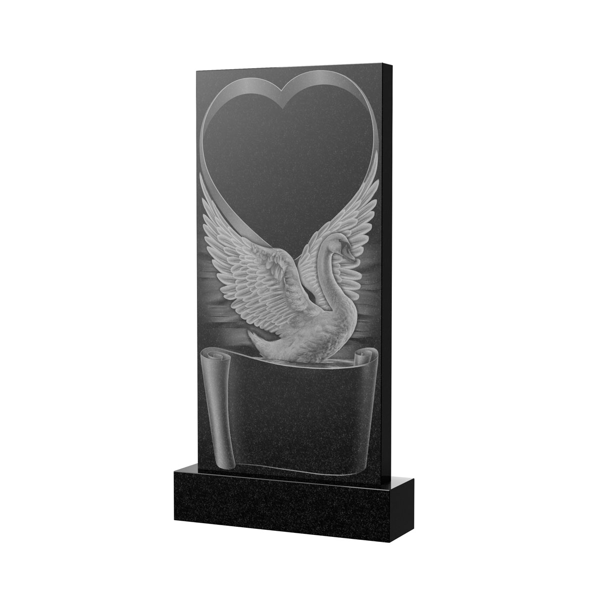 Художественное оформление памятника в Ставрополе | Художественное оформление на гранитную стелу, рисунок ВХО-034