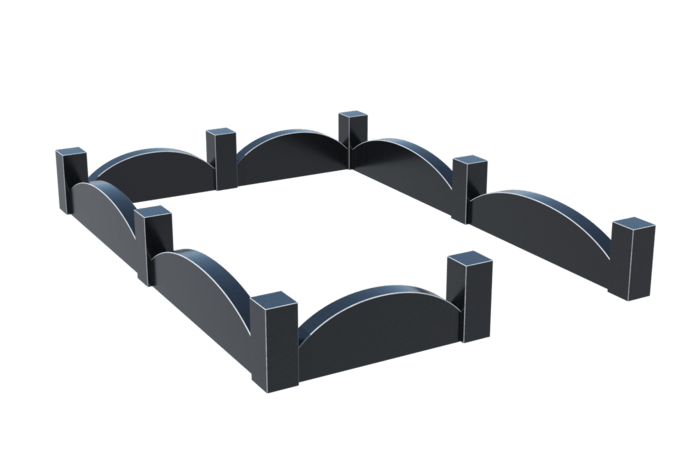 Цоколи на могилу в Ставрополе | Цоколь на могилу №0001