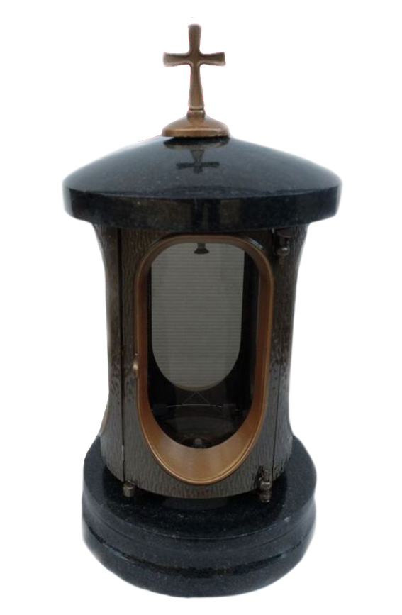 Лампадки из камня на могилу в Ставрополе | Лампадка из гранита Габбро