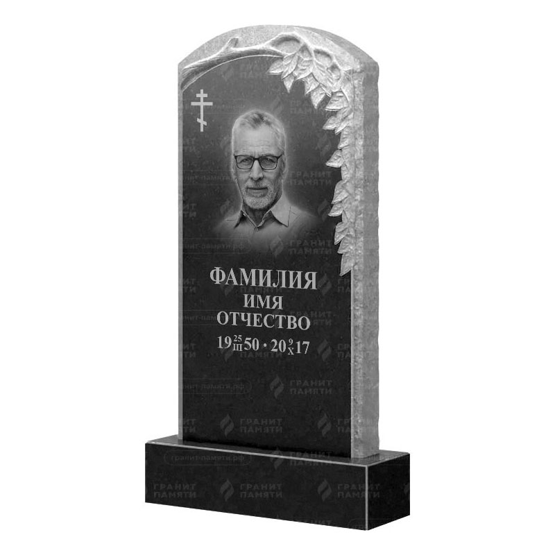 Памятники из гранита с деревом в Ставрополе | Гранитный памятник ФГ-107