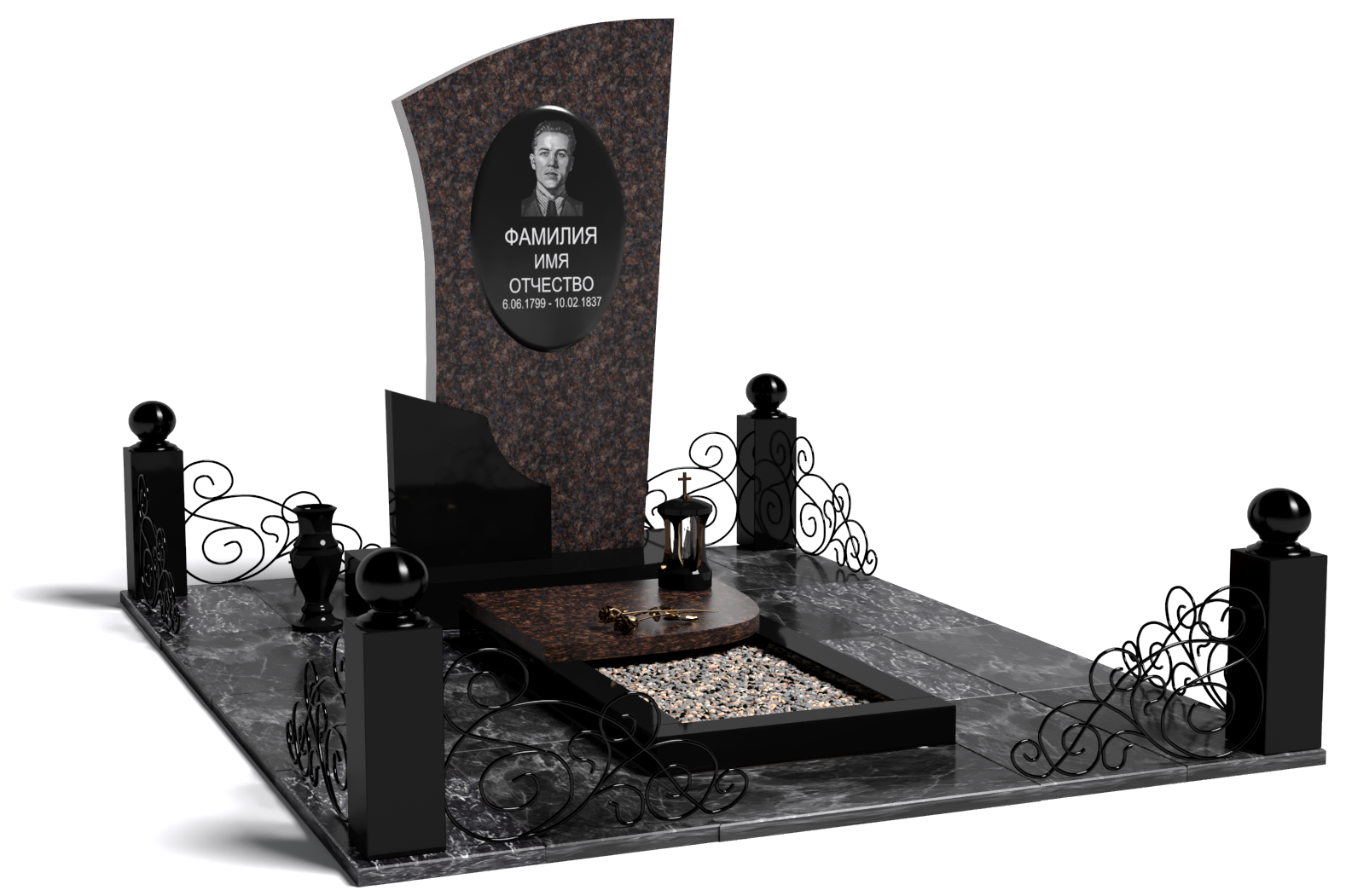 Одинарные мемориальные комплексы в Ставрополе | Мемориальный комплекс №12