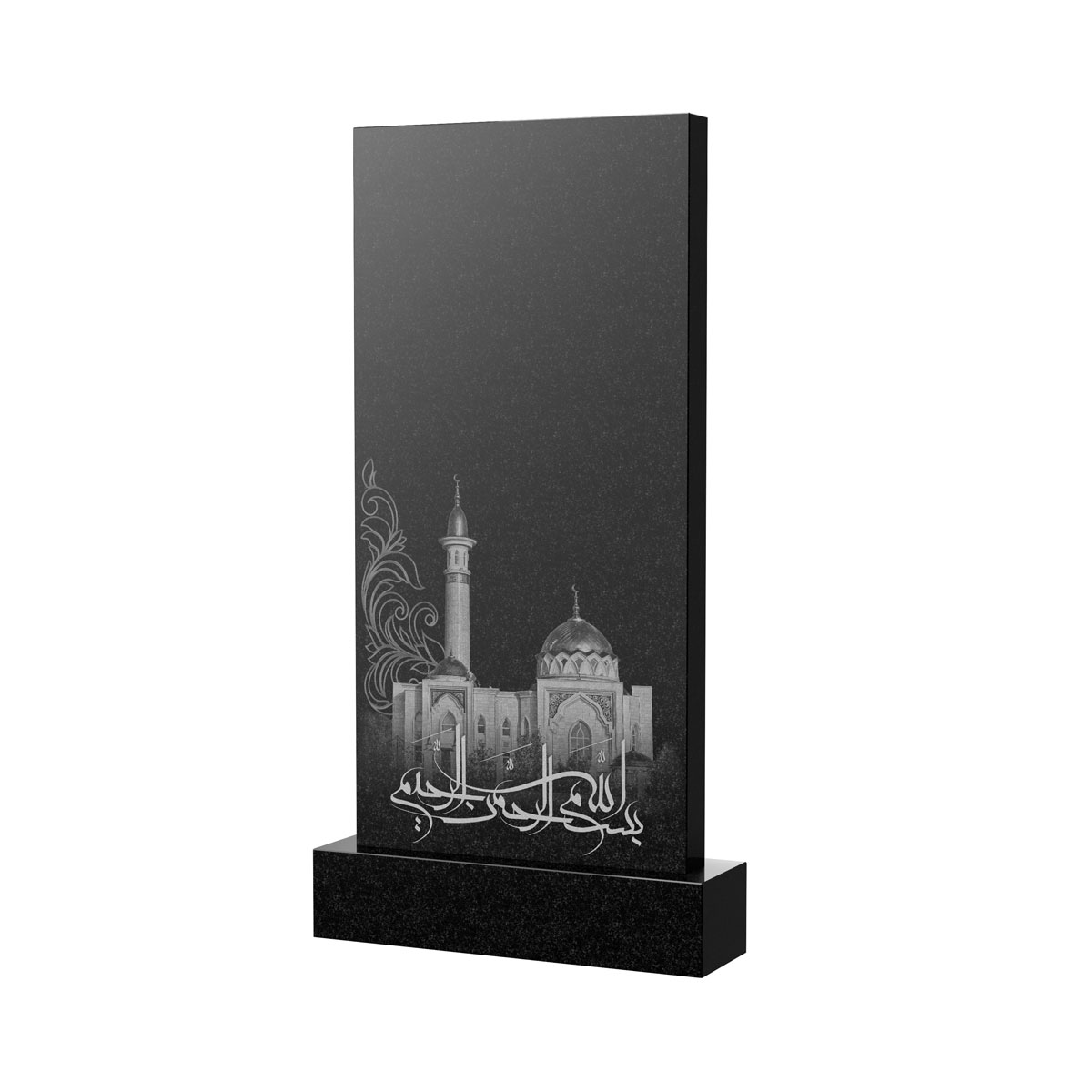 Художественное оформление памятника в Ставрополе | Художественное оформление на гранитную стелу, рисунок ВХО-046