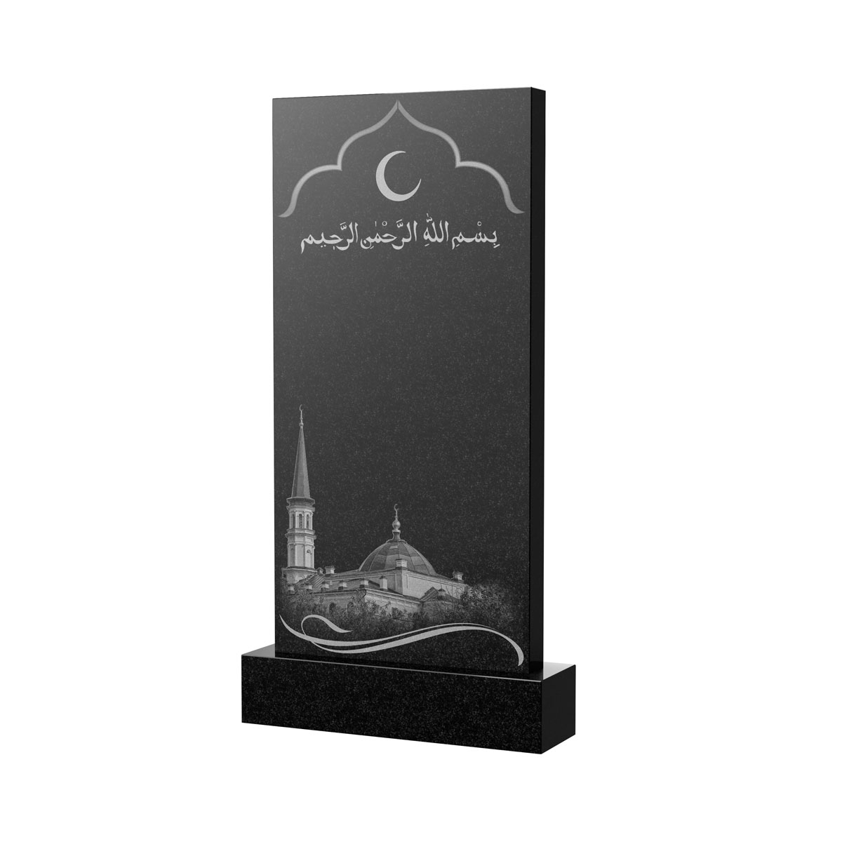 Художественное оформление памятника в Ставрополе | Художественное оформление на гранитную стелу, рисунок ВХО-037