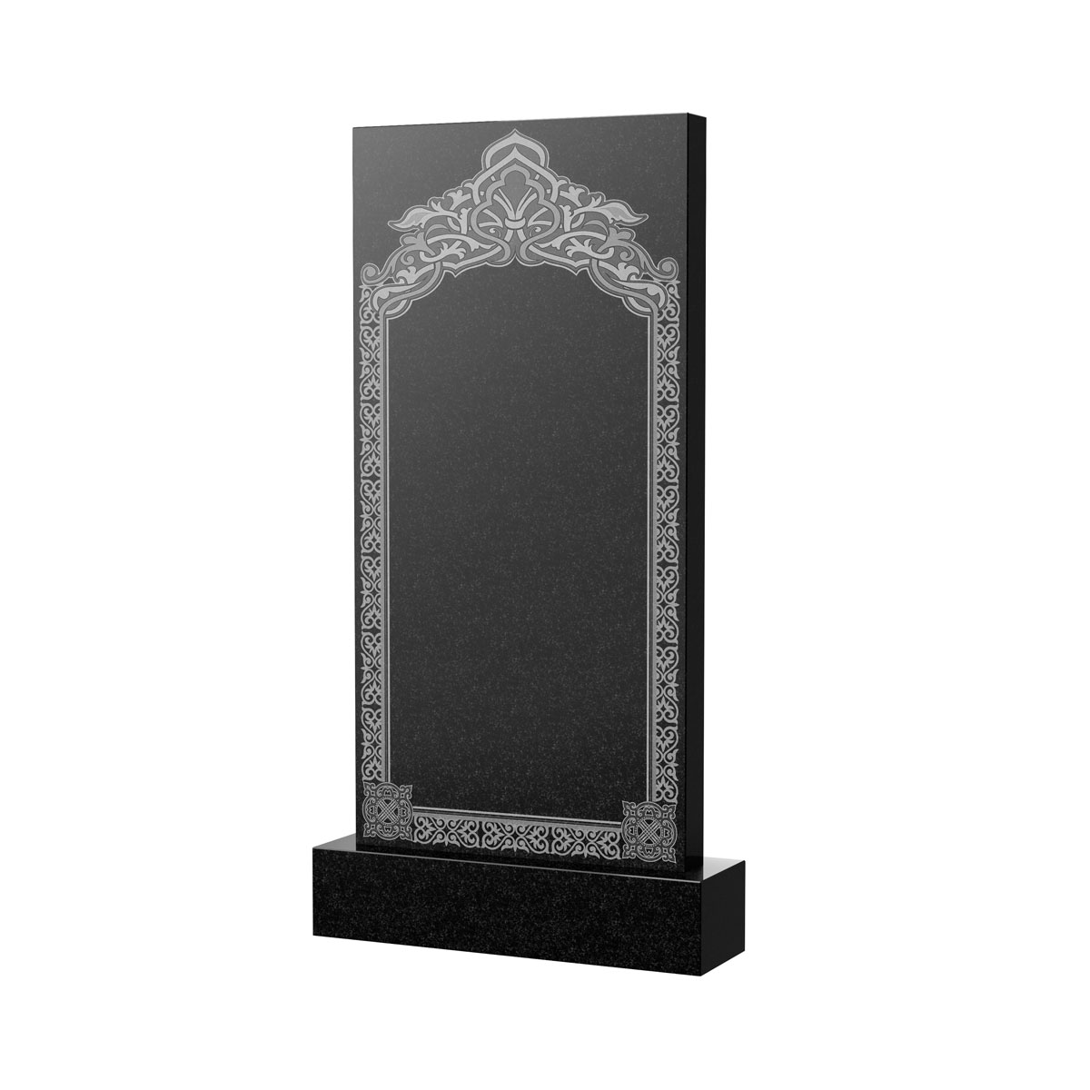 Художественное оформление памятника в Ставрополе | Художественное оформление на гранитную стелу, рисунок ВХО-044