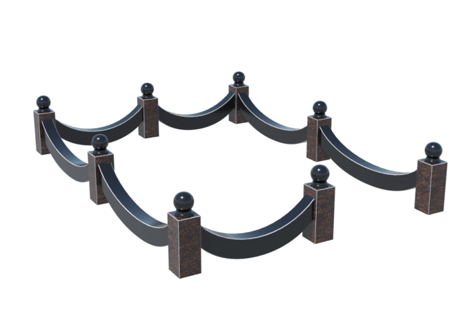 Цоколи на могилу в Ставрополе | Цоколь на могилу №0026