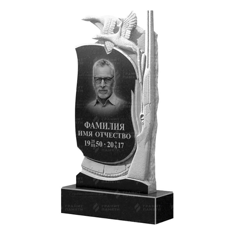 Памятники из гранита резные в Ставрополе | Гранитный памятник ФГ-122