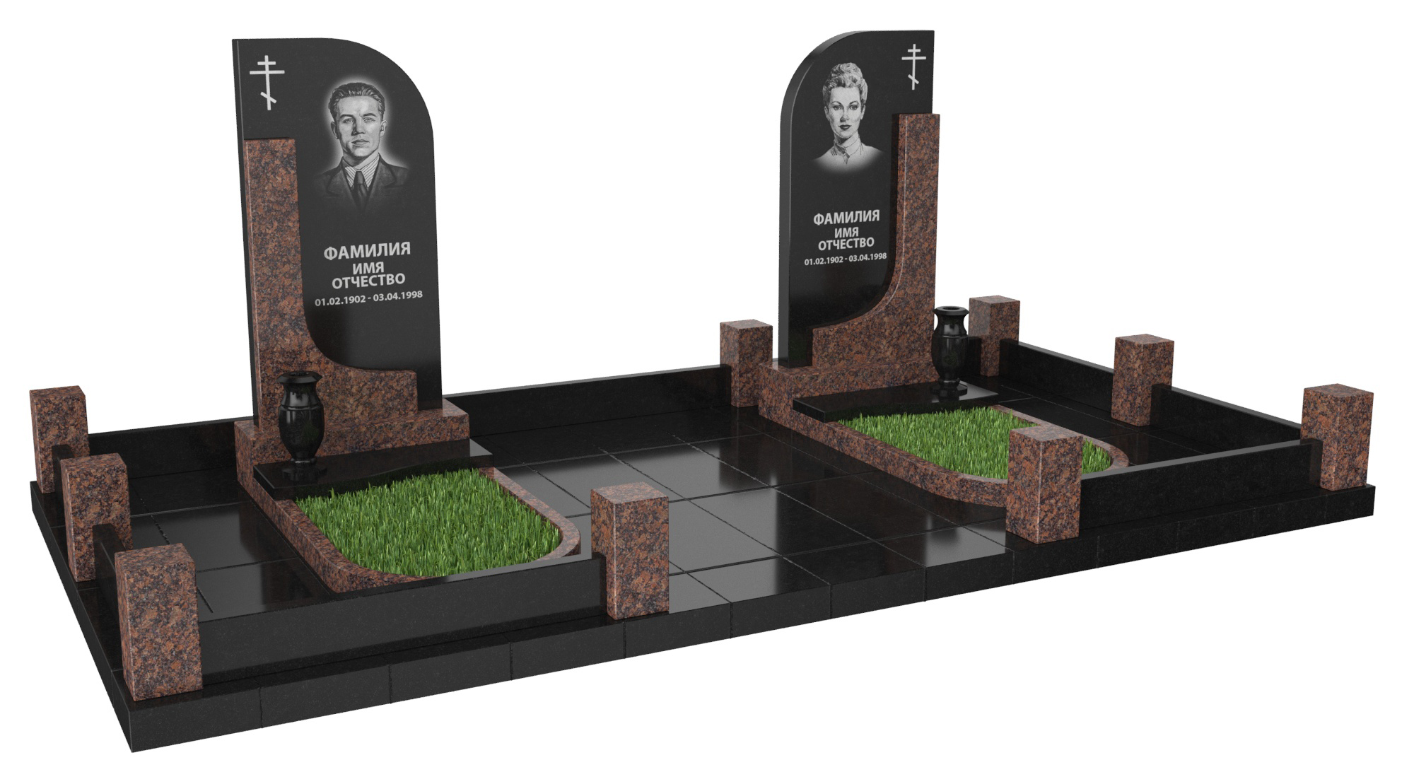 Двойные мемориальные комплексы в Ставрополе | Мемориальный комплекс №22