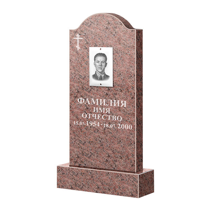 Памятники из цветного гранита в Ставрополе | Памятник из гранита Розалия Pink ФГЦ-012