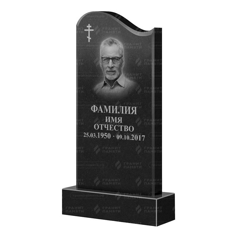 Памятники из гранита классические в Ставрополе | Гранитный памятник ФГ-141