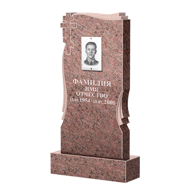 Гранитные памятники в Ставрополе | Памятник из гранита Розалия Pink ФГЦ-185