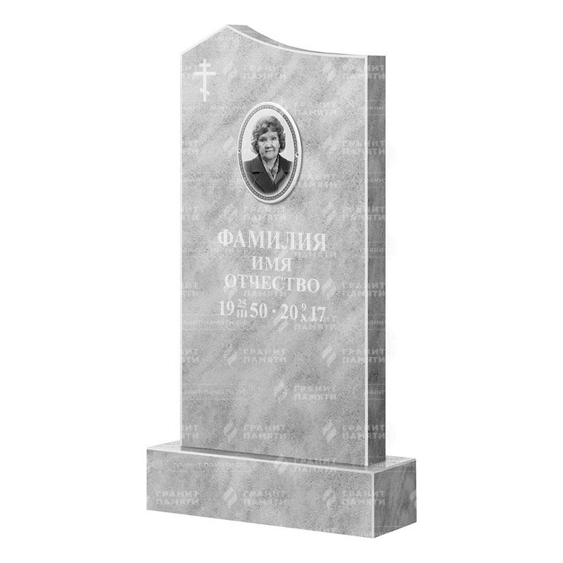 Бюджетные памятники в Ставрополе | Мраморный памятник ФМ-008