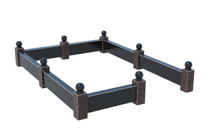 Цоколи на могилу в Ставрополе | Цоколь на могилу №0035