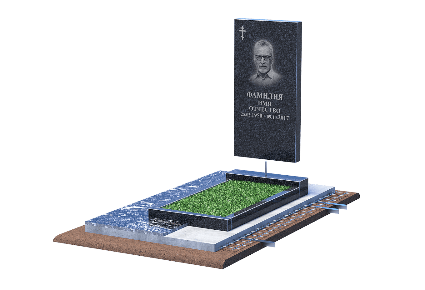 Установка памятника в Ставрополе