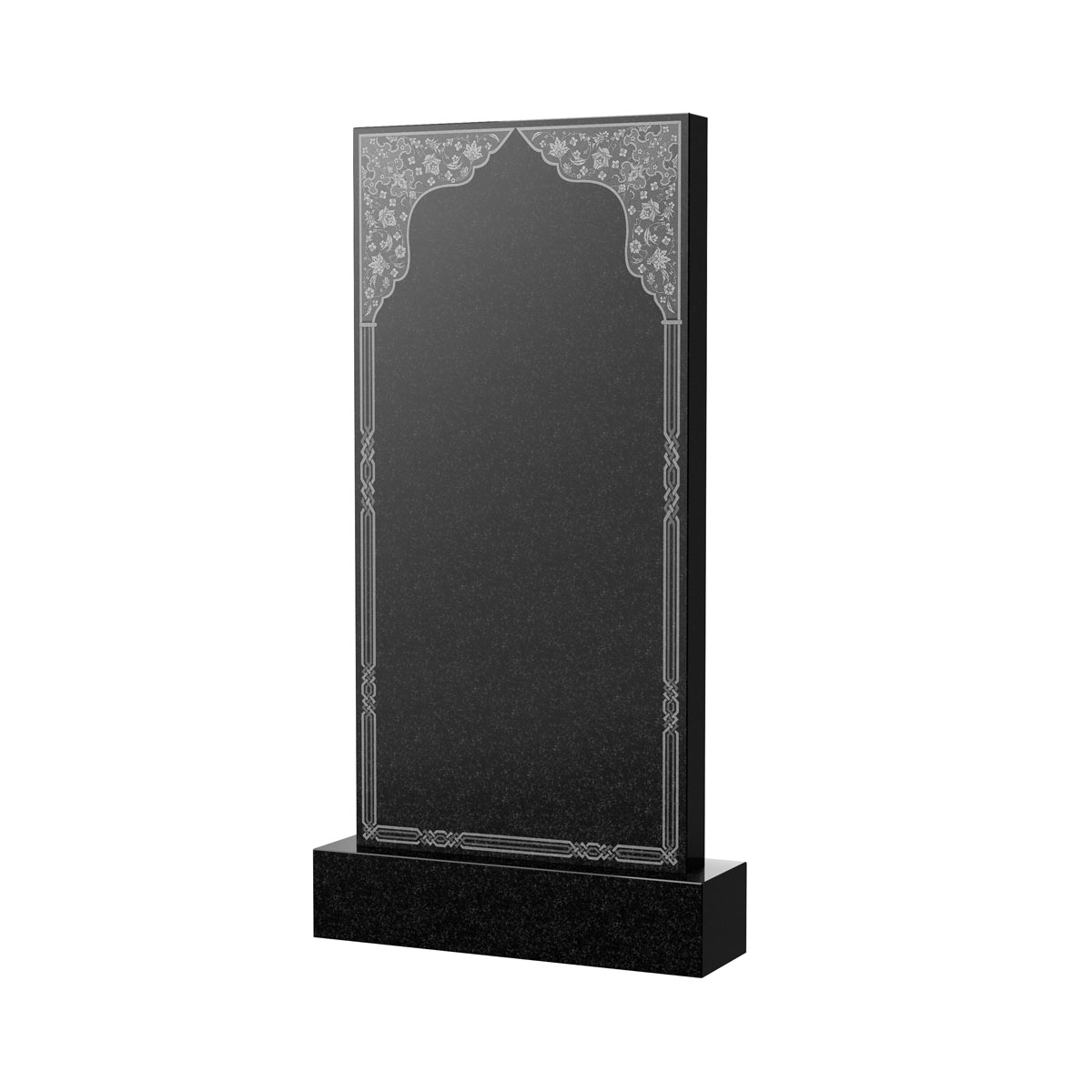 Художественное оформление памятника в Ставрополе | Художественное оформление на гранитную стелу, рисунок ВХО-042