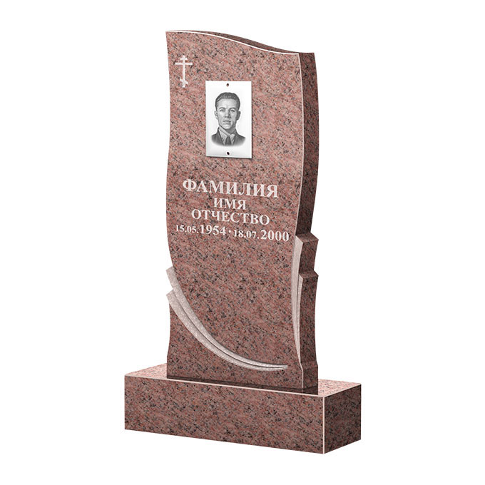 Гранитные памятники в Ставрополе | Памятник из гранита Розалия Pink ФГЦ-044