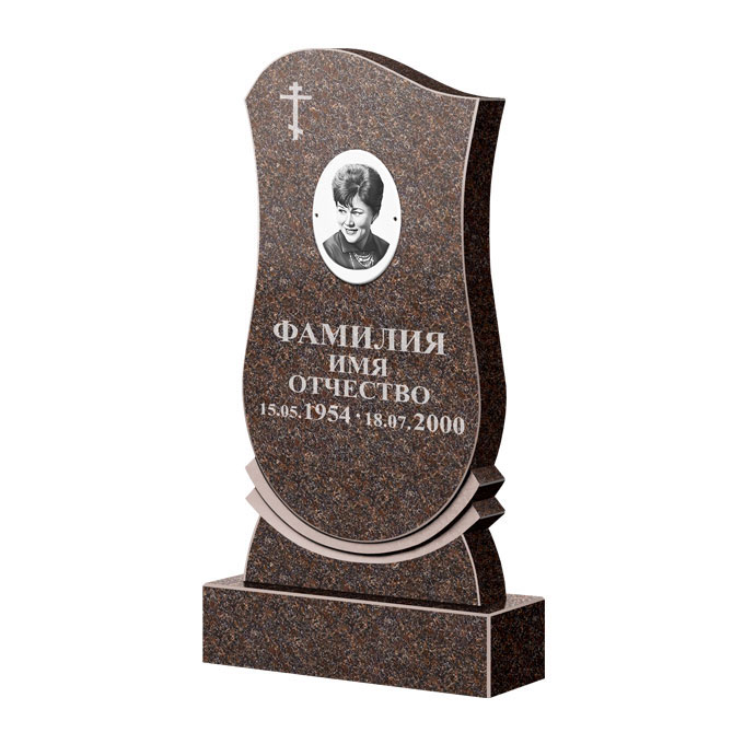 Гранитные памятники в Ставрополе | Памятник из гранита Карел Brown ФГЦ-056