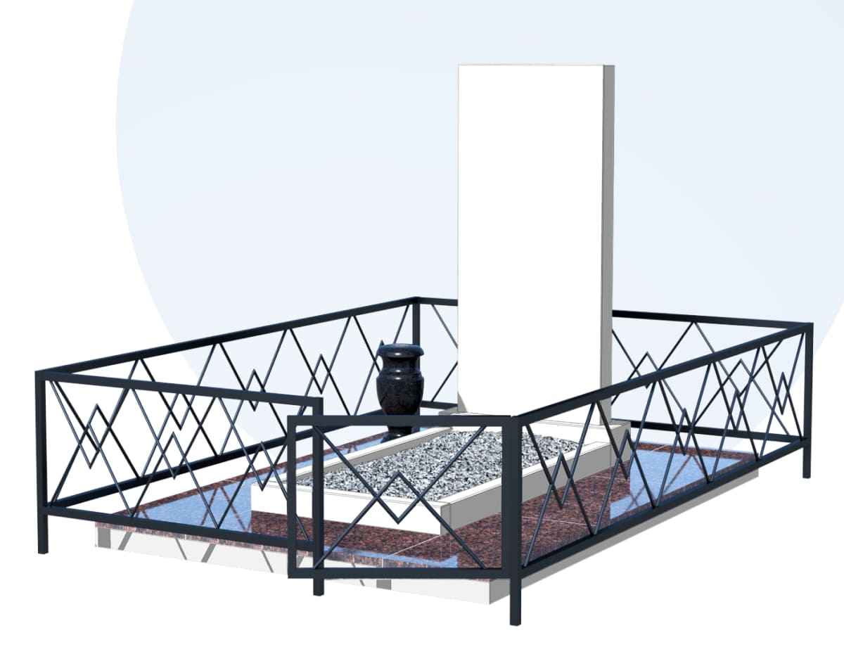 Благоустройство захоронения в Ставрополе