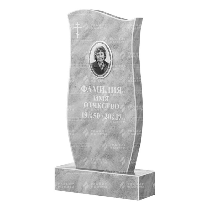 Бюджетные памятники в Ставрополе | Мраморный памятник ФМ-033