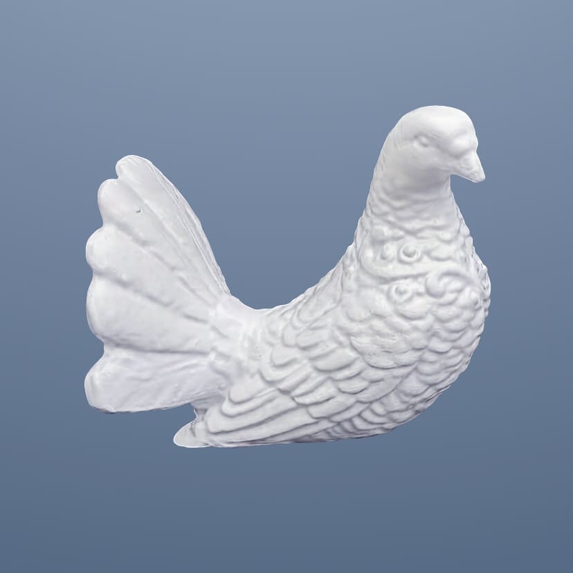 Скульптуры из искусственного мрамора в Ставрополе | Голубь право