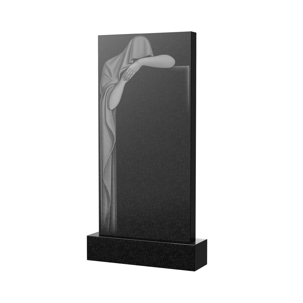 Художественное оформление памятника в Ставрополе | Художественное оформление на гранитную стелу, рисунок ВХО-036