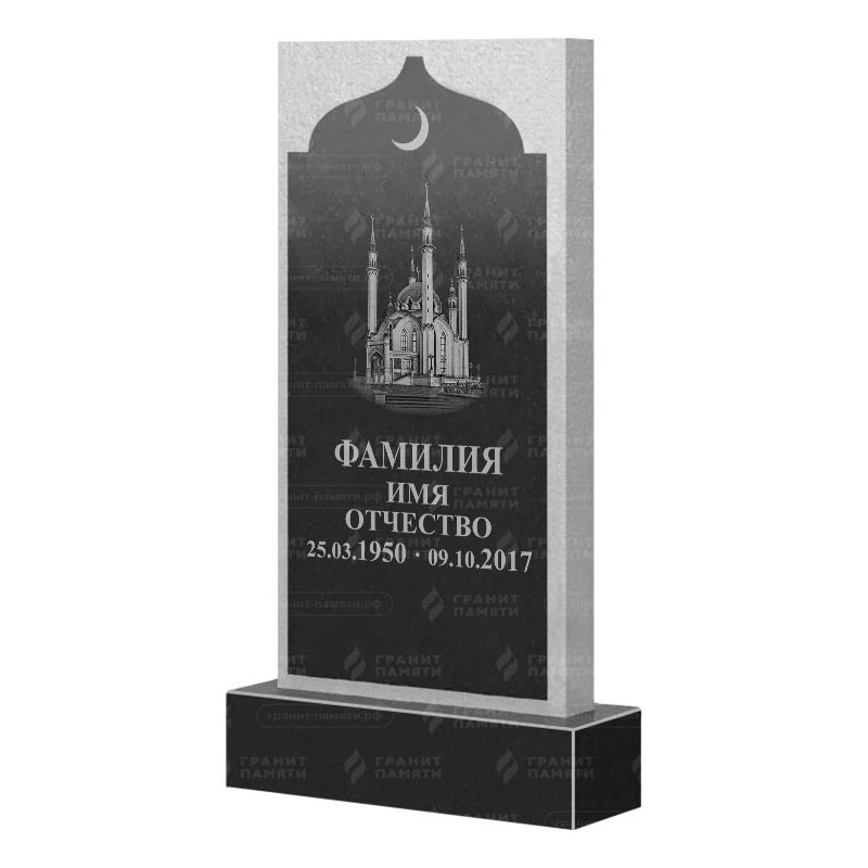 Мусульманские памятники на могилу в Ставрополе | Гранитный памятник ФГ-167