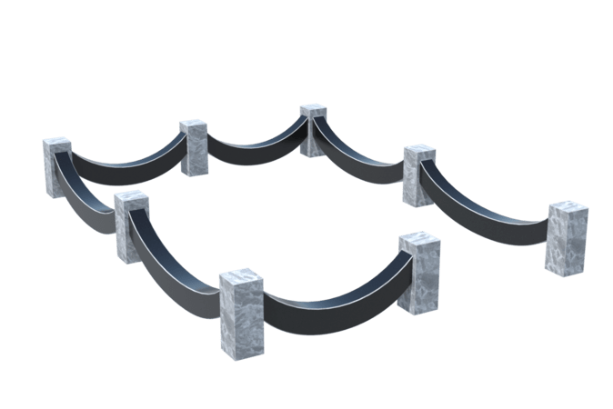 Цоколи на могилу в Ставрополе | Цоколь на могилу №0023