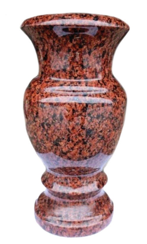 Вазы из камня в Ставрополе | Ваза гранитная «Цветная»