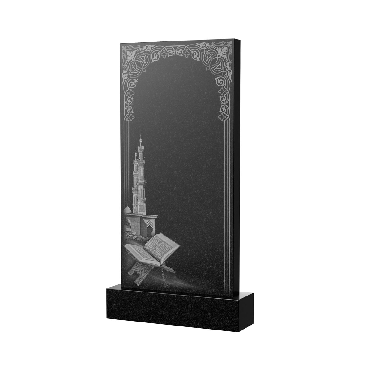 Художественное оформление памятника в Ставрополе | Художественное оформление на гранитную стелу, рисунок ВХО-039