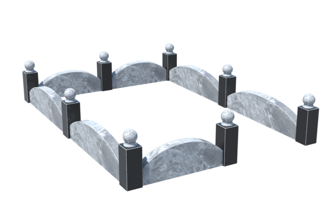 Цоколи на могилу в Ставрополе | Цоколь на могилу №0003