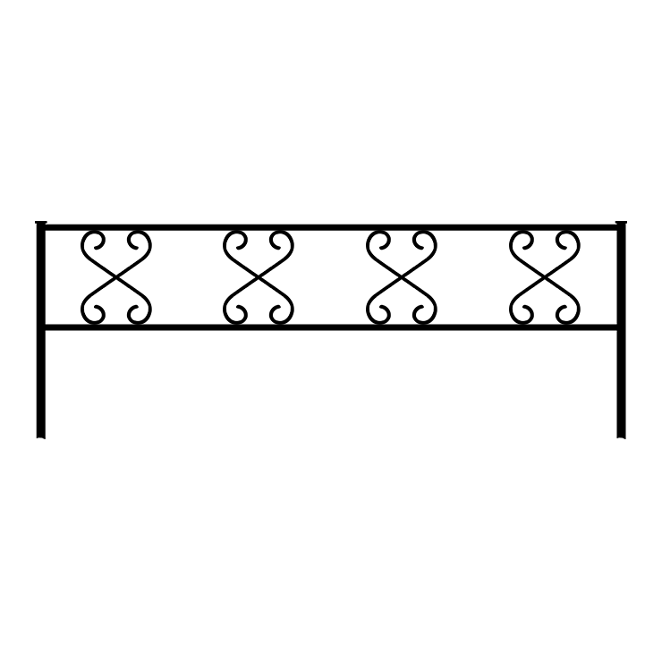 Металлические оградки, столы, скамейки в Ставрополе | Оградка №1