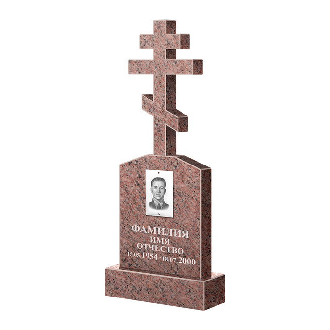 Гранитные памятники в Ставрополе | Памятник из гранита Розалия Pink ФГЦ-099