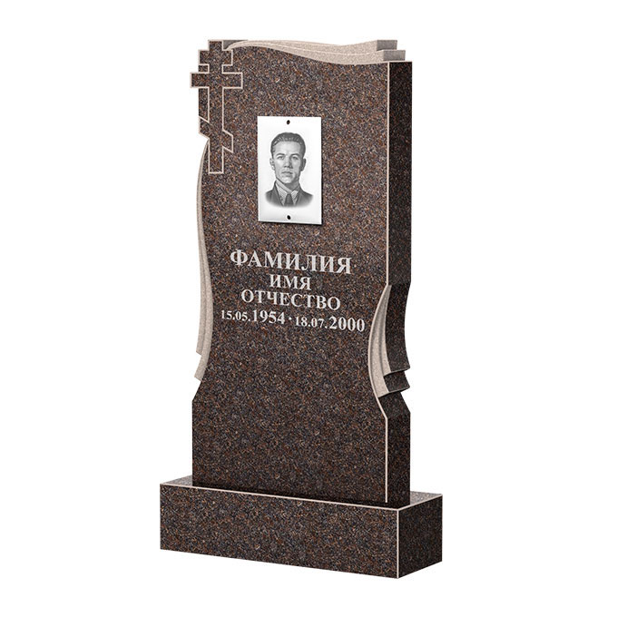 Гранитные памятники в Ставрополе | Памятник из гранита Карел Brown ФГЦ-185