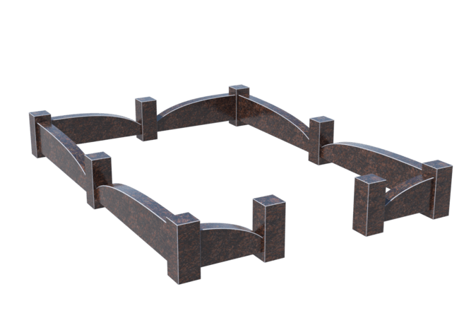 Цоколи на могилу в Ставрополе | Цоколь на могилу №0043